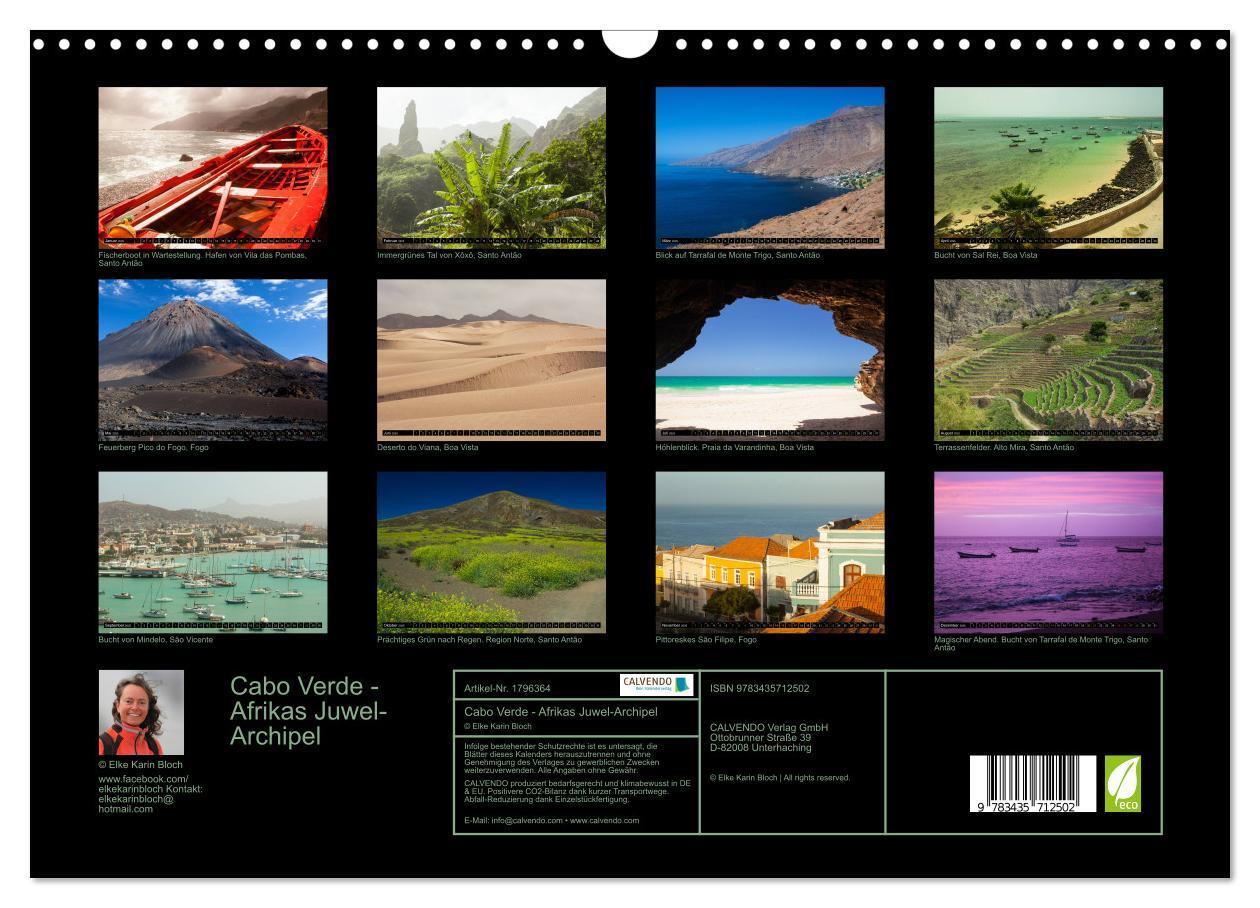 Bild: 9783435712502 | Cabo Verde - Afrikas Juwel-Archipel (Wandkalender 2025 DIN A3...