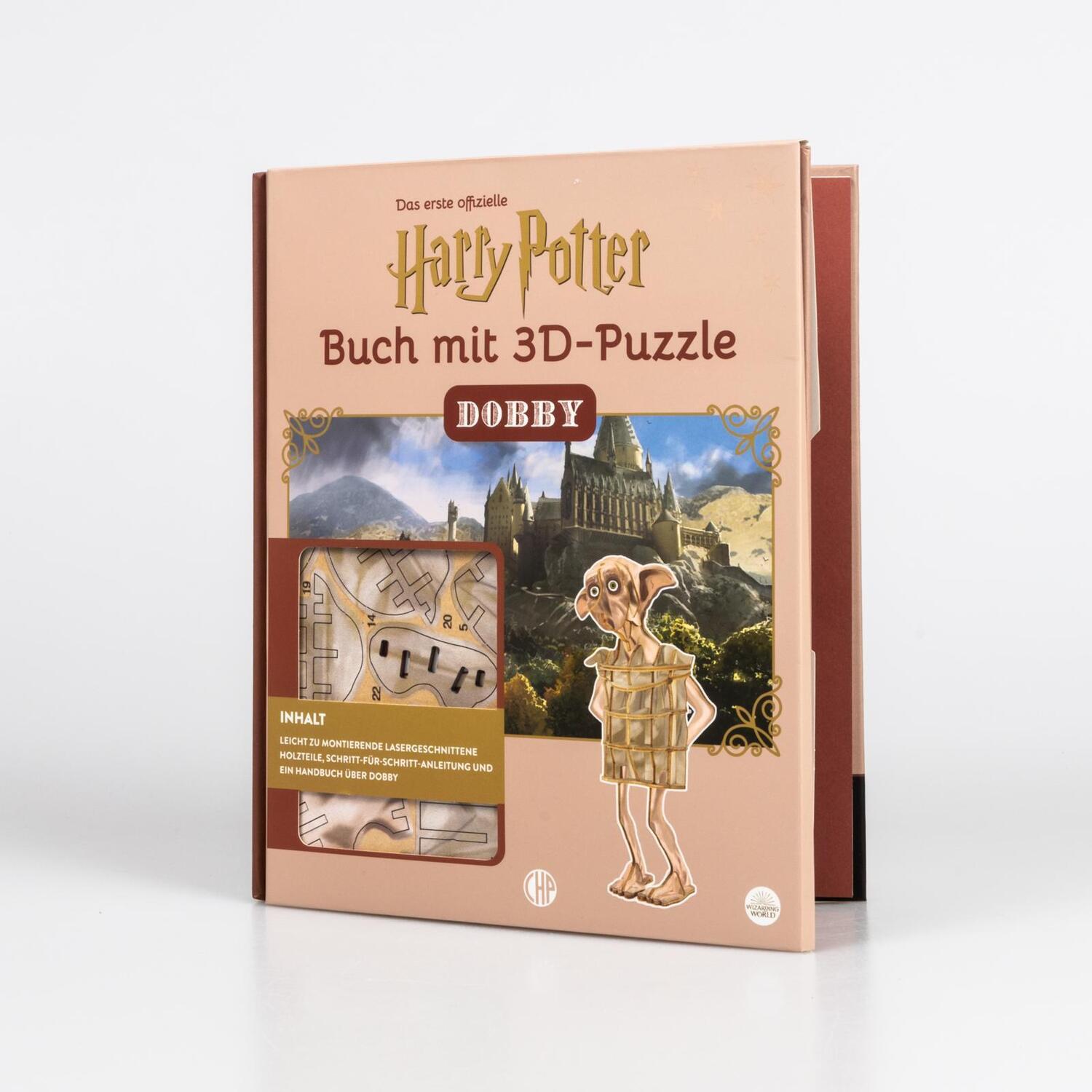 Bild: 9783845519098 | Harry Potter - Dobby - Das offizielle Buch mit 3D-Puzzle Fan-Art