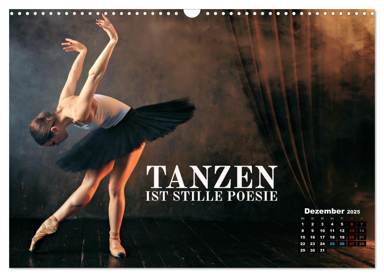 Bild: 9783383891304 | Ballett mit einem Hauch Poesie (Wandkalender 2025 DIN A3 quer),...