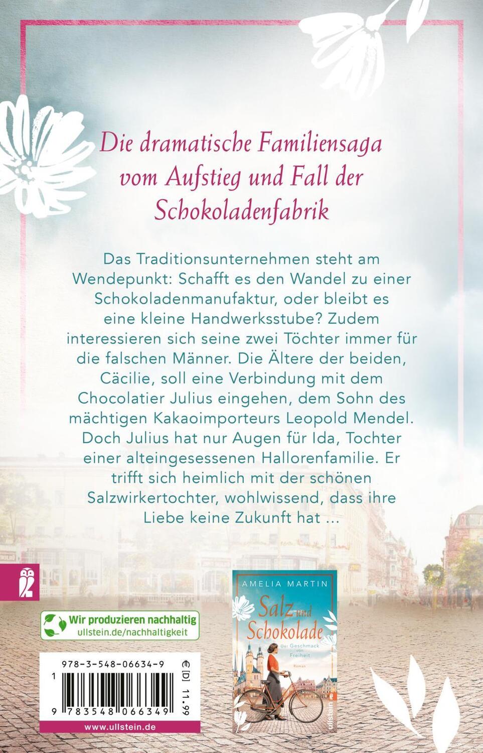 Rückseite: 9783548066349 | Salz und Schokolade | Die Schokoladensaga | Amelia Martin | Buch