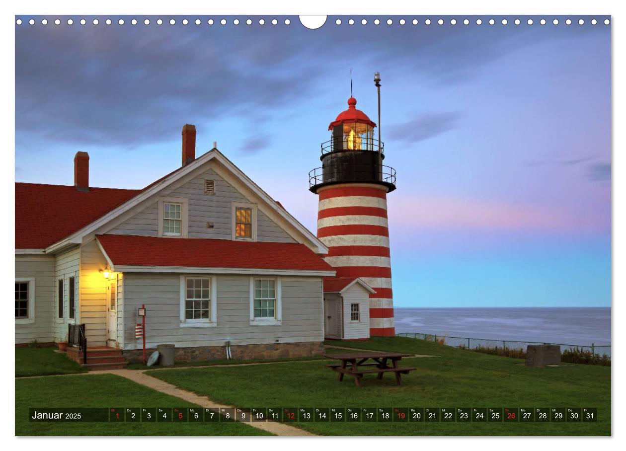 Bild: 9783435166459 | Neuengland - Von Rhode Island bis Maine (Wandkalender 2025 DIN A3...