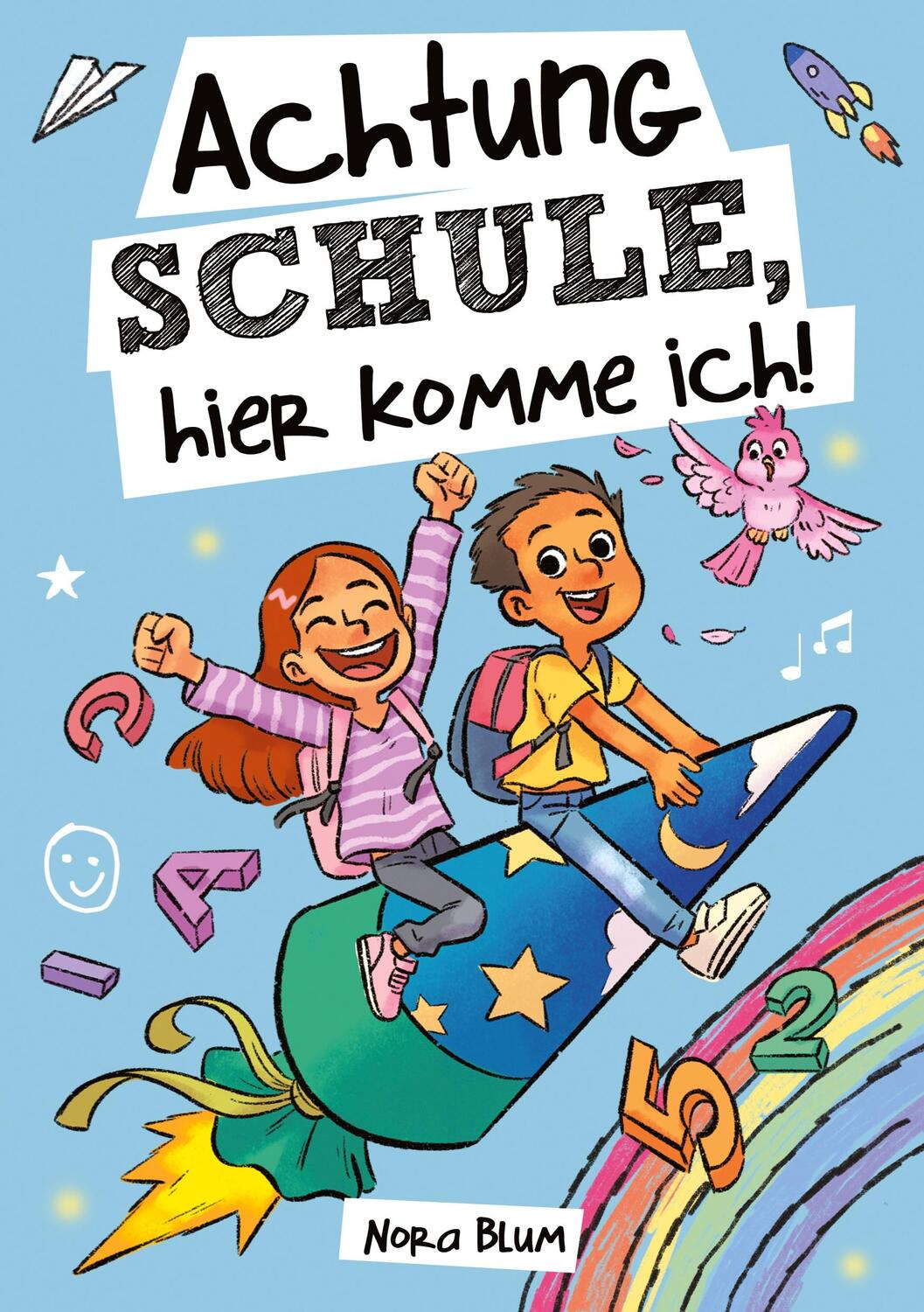 Cover: 9783910904002 | Achtung Schule, hier komme ich! Mutmachgeschichten zur Einschulung...