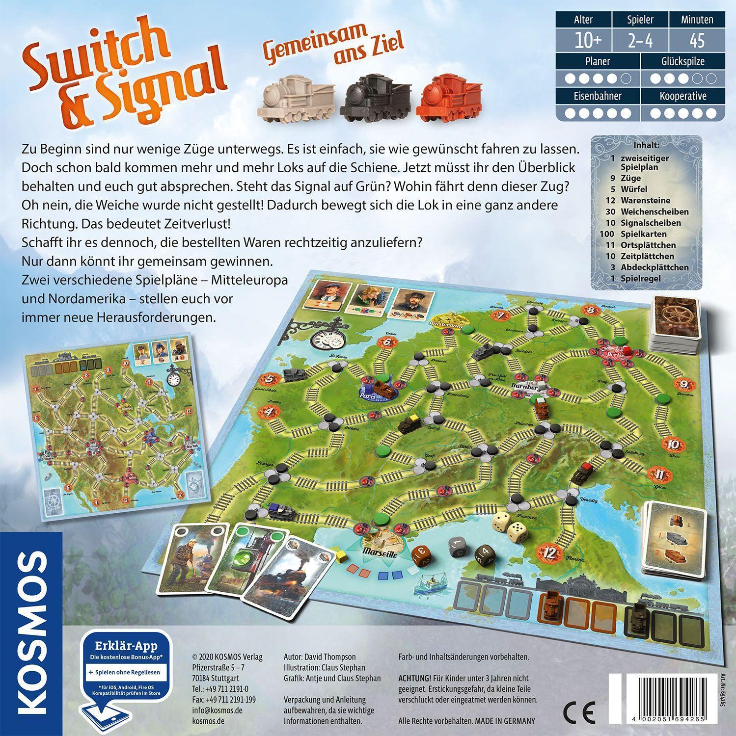 Bild: 4002051694265 | Switch &amp; Signal | Gemeinsam ans Ziel | David Thompson | Spiel | 694265