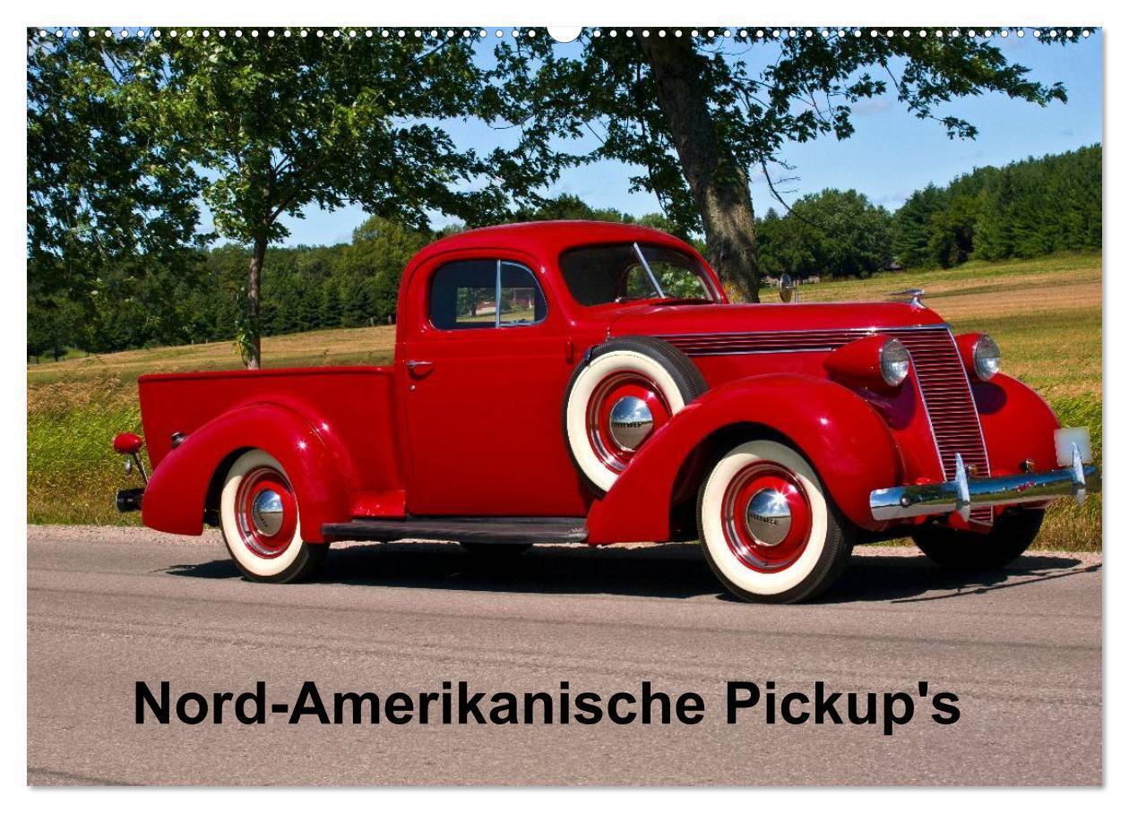 Cover: 9783435475704 | Nord-Amerikanische Pickup's (Wandkalender 2025 DIN A2 quer),...