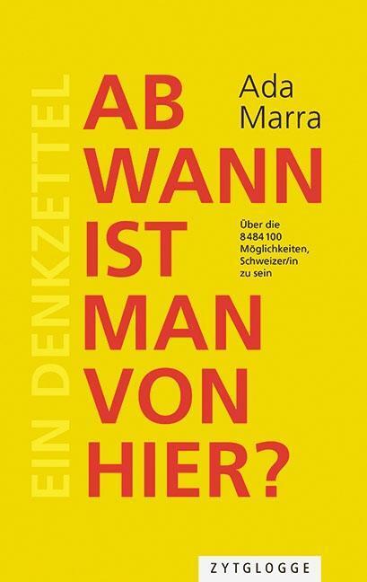 Cover: 9783729650152 | Ab wann ist man von hier? | Ada/Baranova, Olga Marra | Taschenbuch