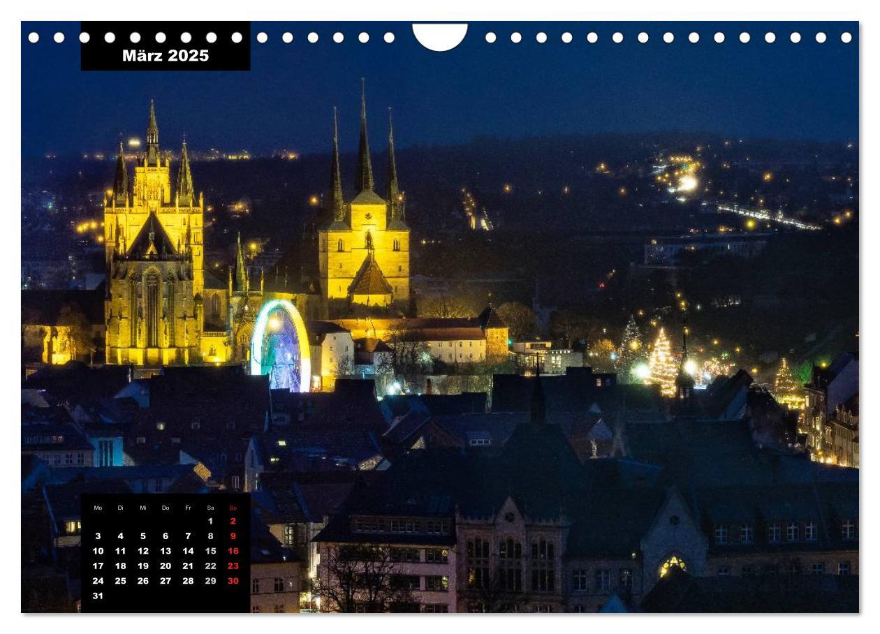 Bild: 9783435621347 | City Lights - Lichter der Nacht (Wandkalender 2025 DIN A4 quer),...