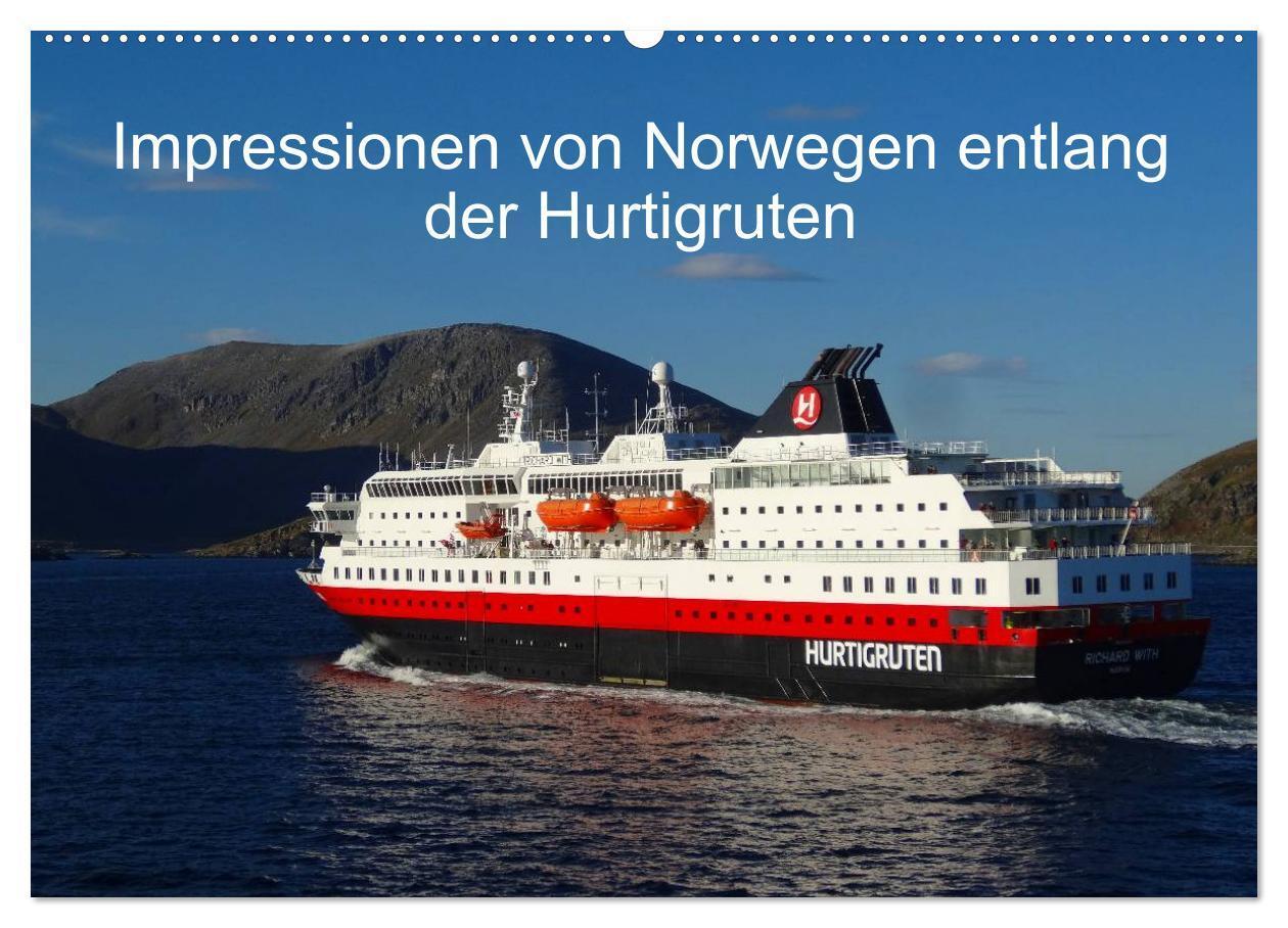 Cover: 9783435776504 | Impressionen von Norwegen entlang der Hurtigruten (Wandkalender...