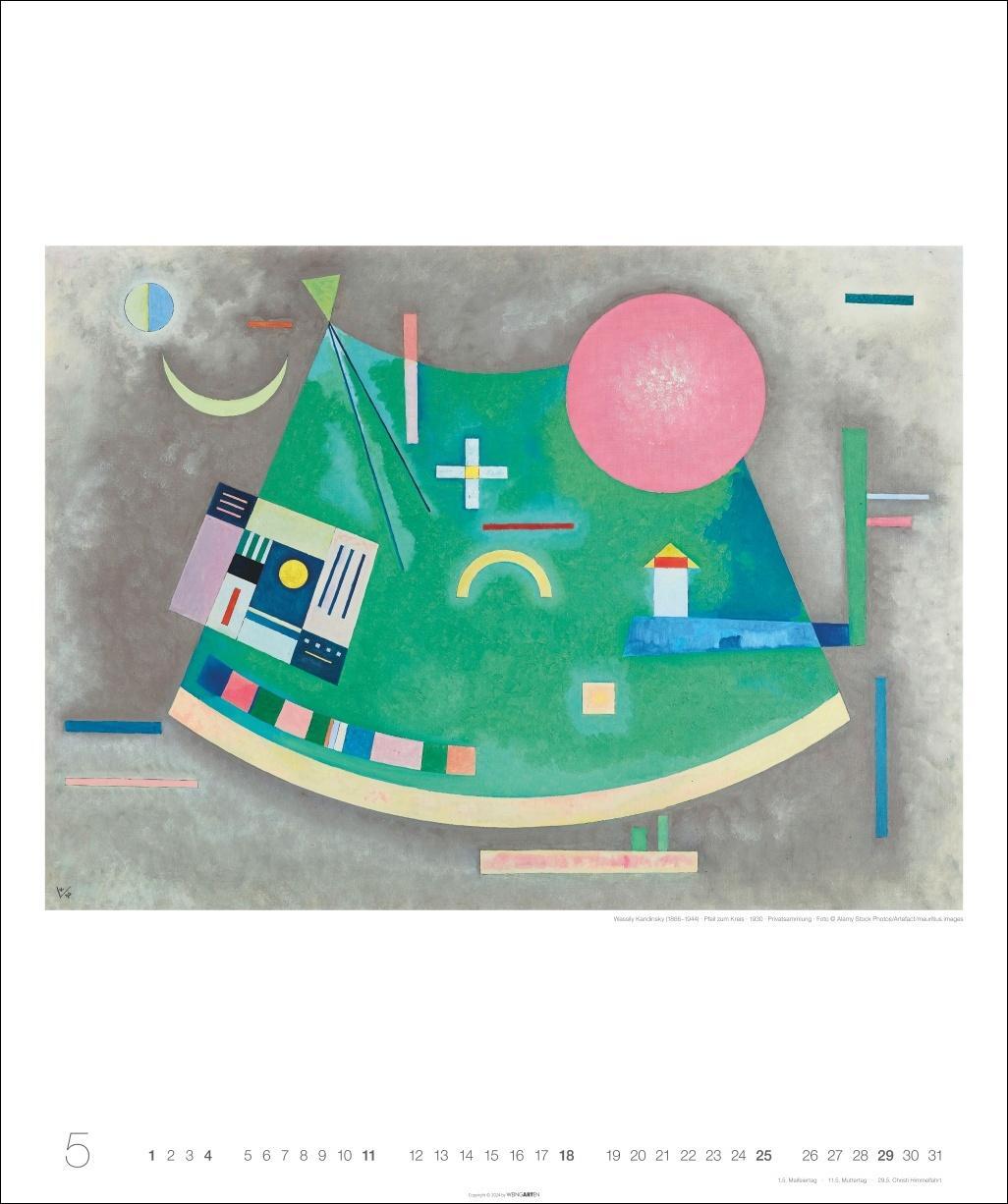 Bild: 9783839901007 | Wassily Kandinsky Edition Kalender 2025 | Kalender | Spiralbindung