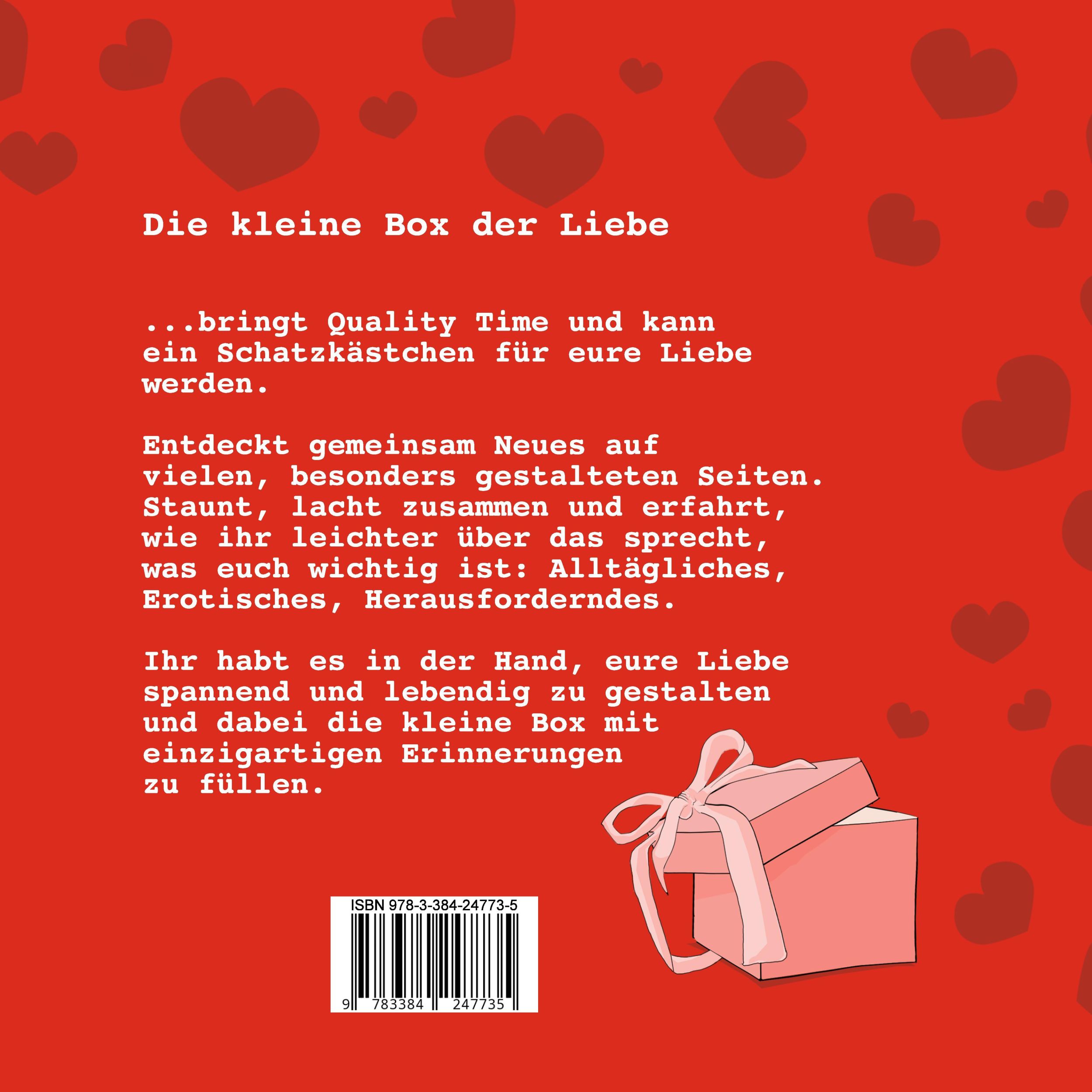 Rückseite: 9783384247735 | Die kleine Box der Liebe | Kicks für Euer Glück | Corsmeyer (u. a.)