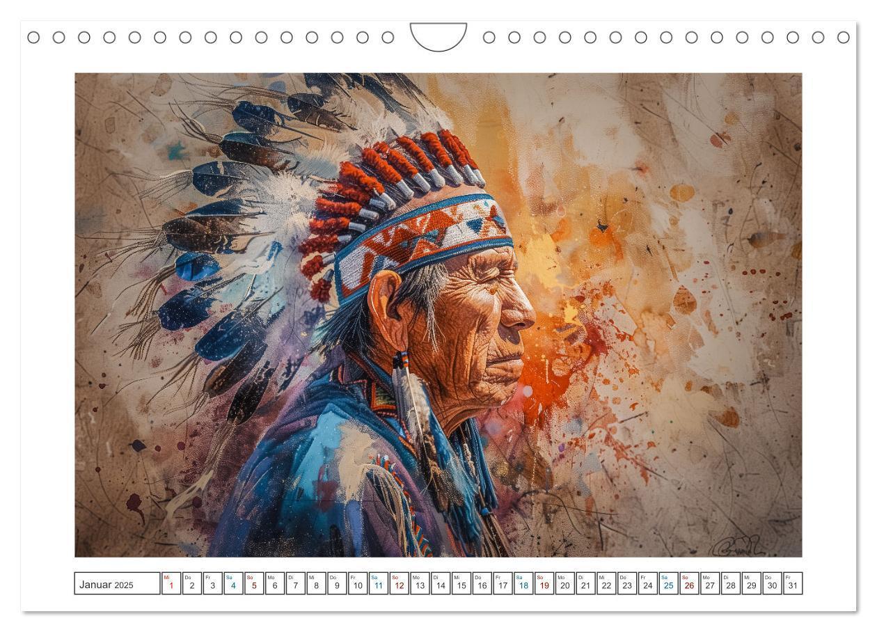 Bild: 9783457156032 | Indian Spirits (Wandkalender 2025 DIN A4 quer), CALVENDO...