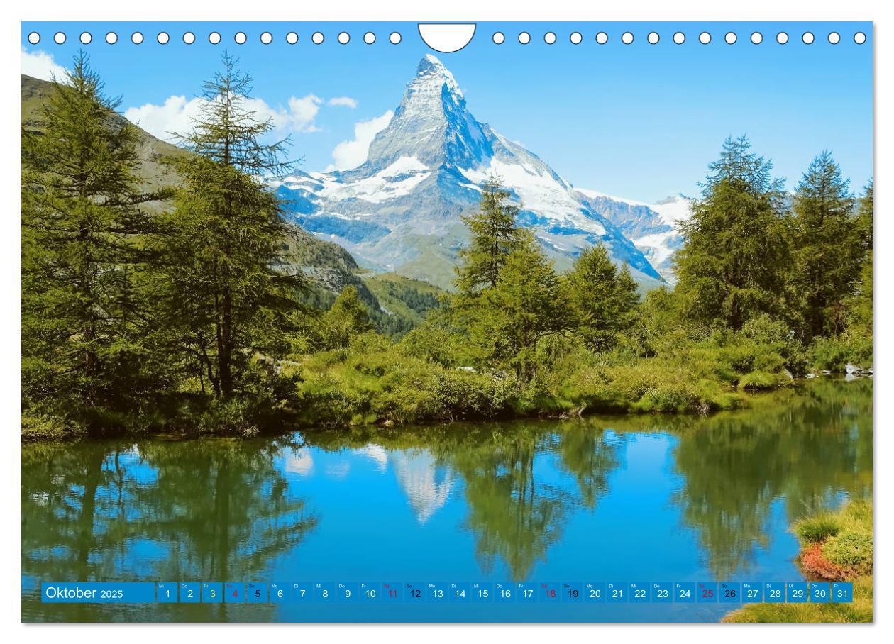 Bild: 9783383825767 | MATTERHORN Impressionen (Wandkalender 2025 DIN A4 quer), CALVENDO...