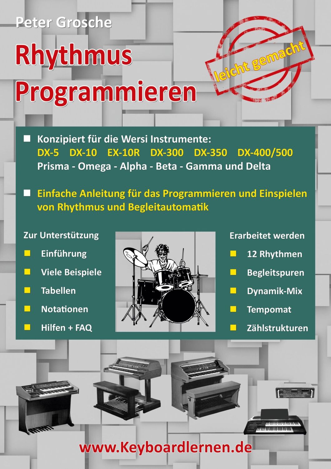 Cover: 9783732283033 | Rhythmus Programmieren leicht gemacht | Peter Grosche | Taschenbuch