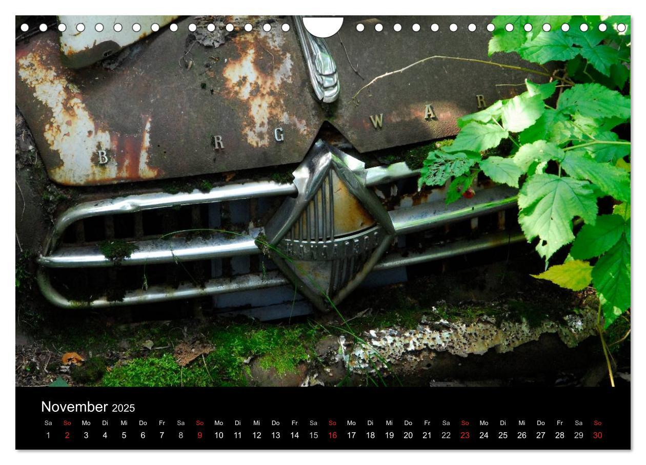 Bild: 9783435777204 | ROSTLAUBEN Die schönsten Autowracks (Wandkalender 2025 DIN A4...