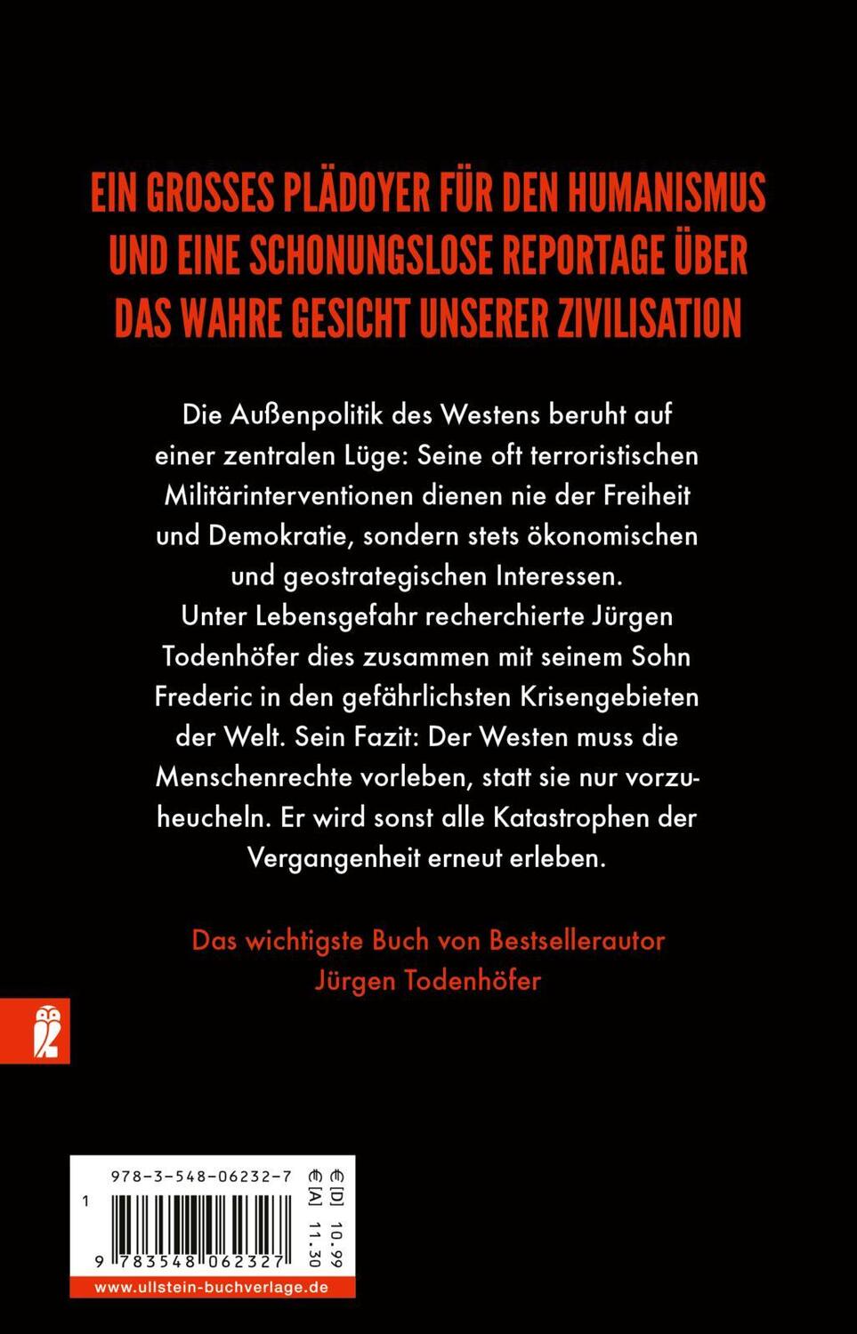 Rückseite: 9783548062327 | Die große Heuchelei | Jürgen Todenhöfer | Taschenbuch | 352 S. | 2020