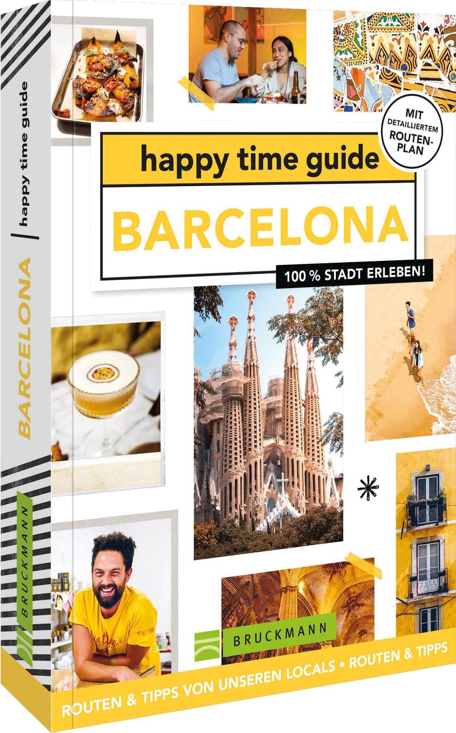 Cover: 9783734318795 | happy time guide Barcelona | 100 % Stadt erleben | Gaby van Dam | Buch