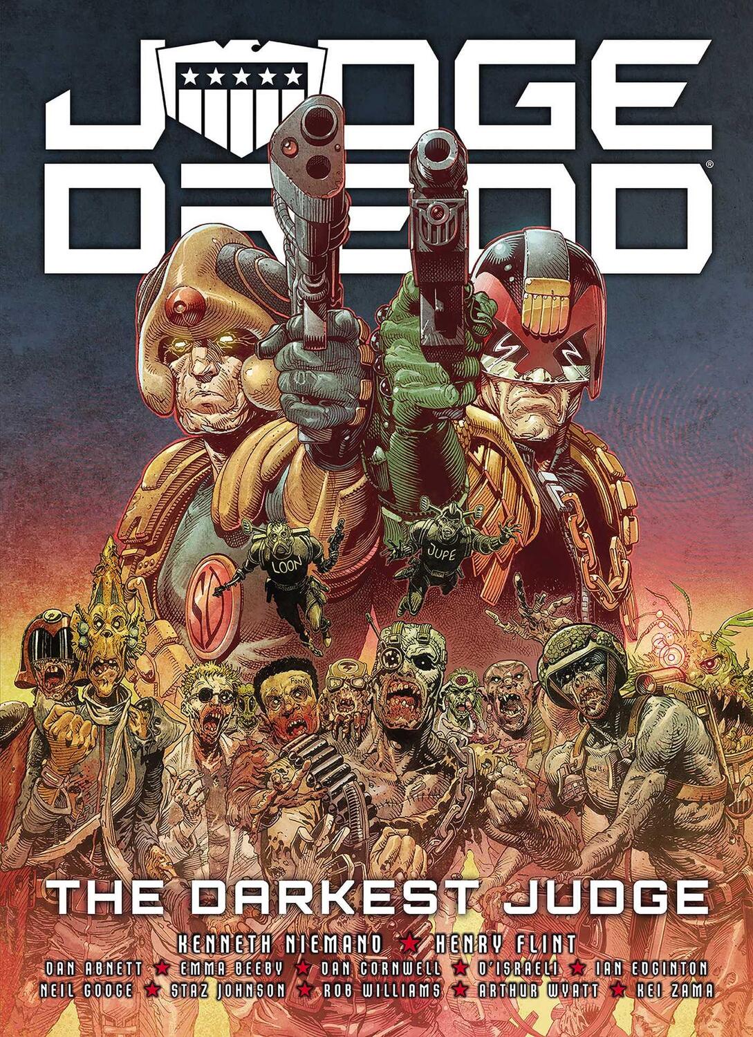 Cover: 9781786189424 | Judge Dredd: The Darkest Judge | Dan Abnett (u. a.) | Taschenbuch