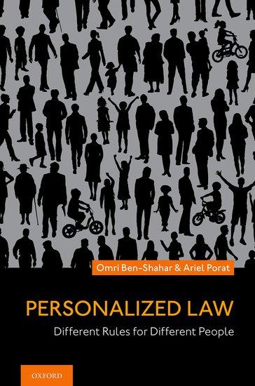 Cover: 9780197522813 | Personalized Law | Different Rules for Different People | Buch | 2021