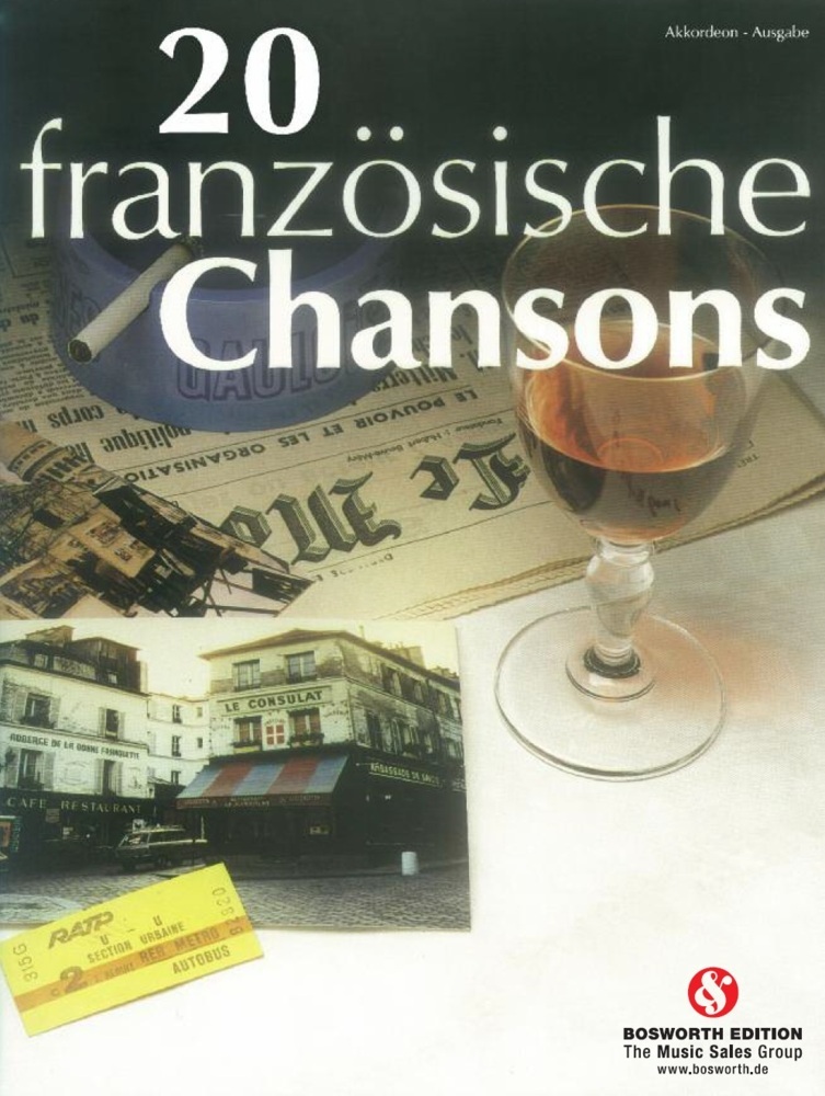 Cover: 9783865439208 | 20 französische Chansons für Akkordeon | Songbook | Bosworth Music