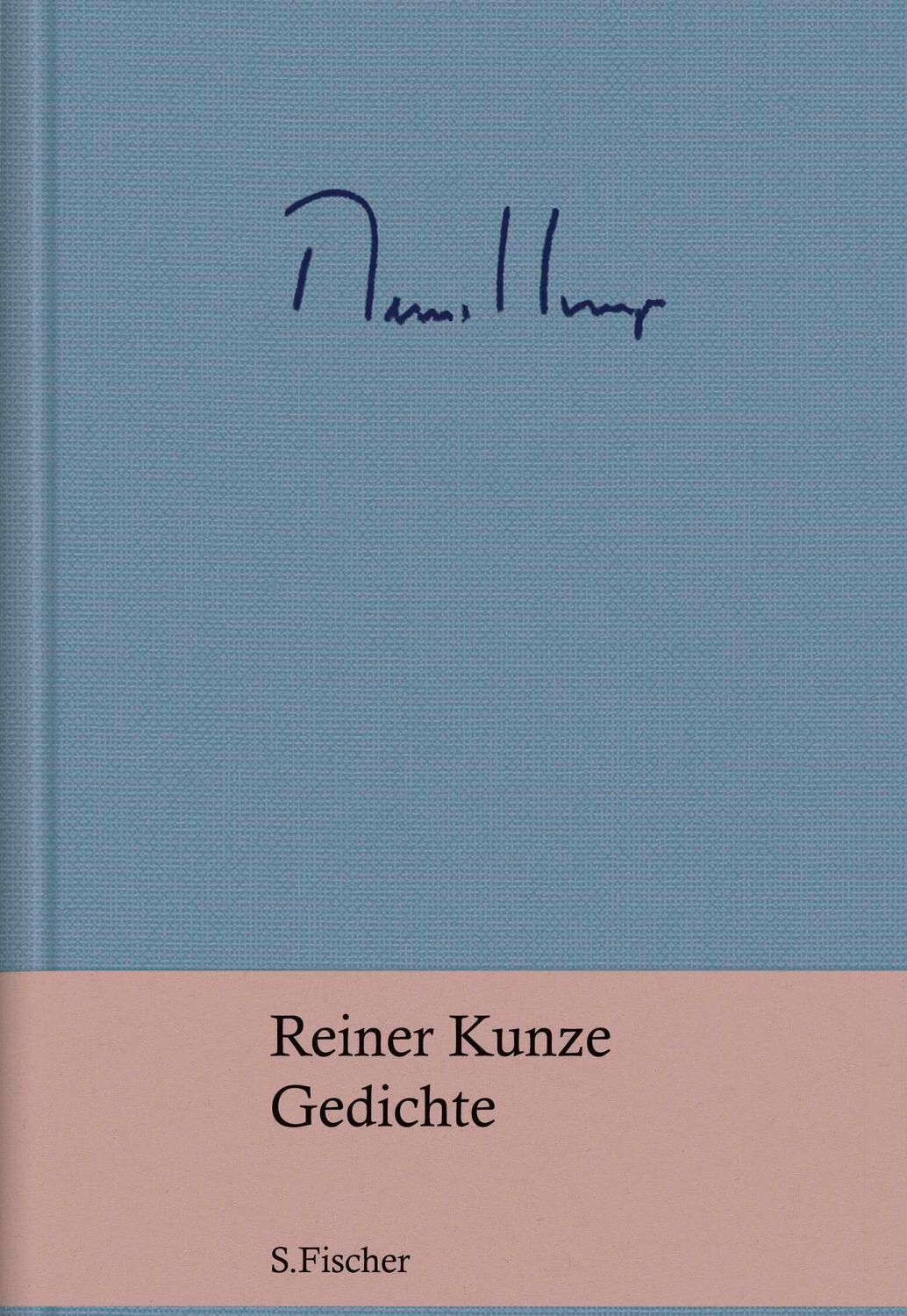 Cover: 9783103975826 | Gedichte | Reiner Kunze | Buch | 496 S. | Deutsch | 2023 | S. FISCHER