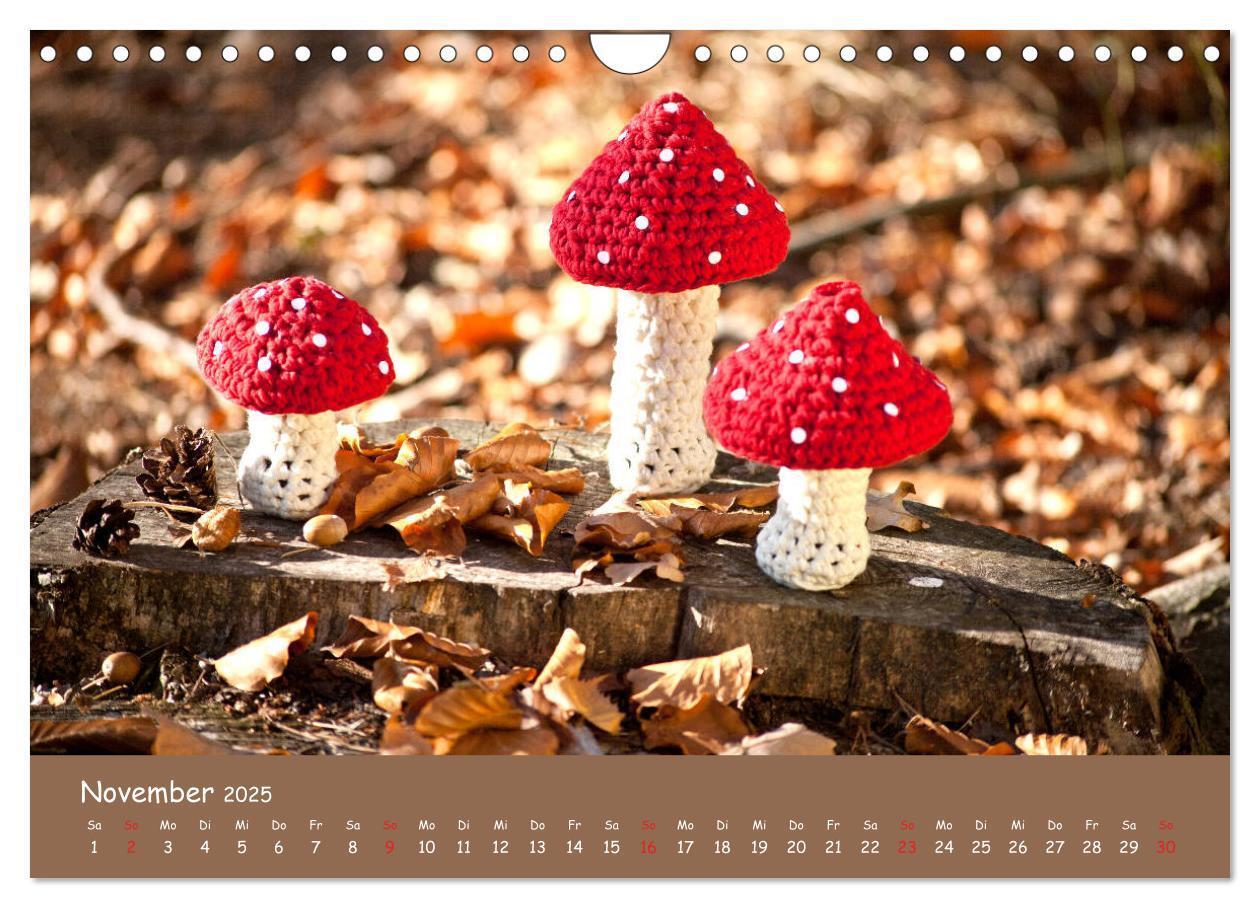 Bild: 9783435209910 | Aus Liebe zum Häkeln (Wandkalender 2025 DIN A4 quer), CALVENDO...