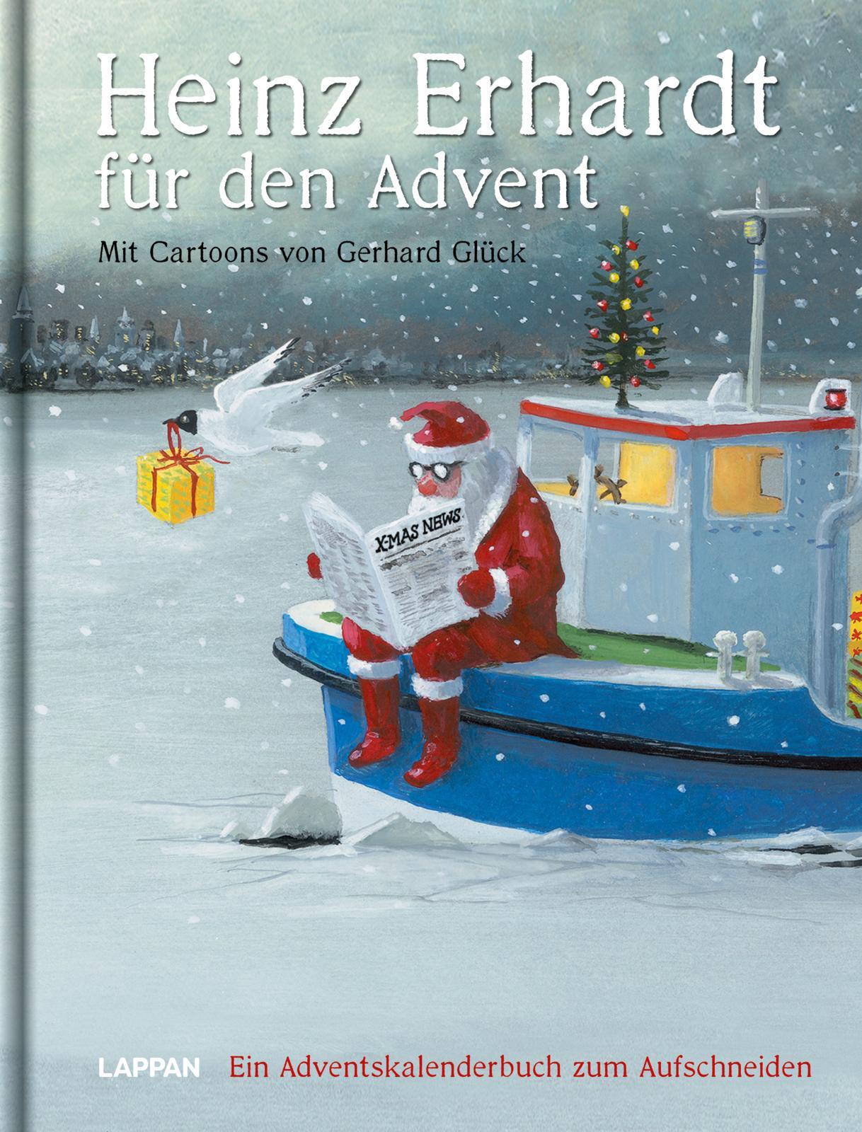 Cover: 9783830379010 | Heinz Erhardt für den Advent - Ein Adventskalender mit Bildern von...