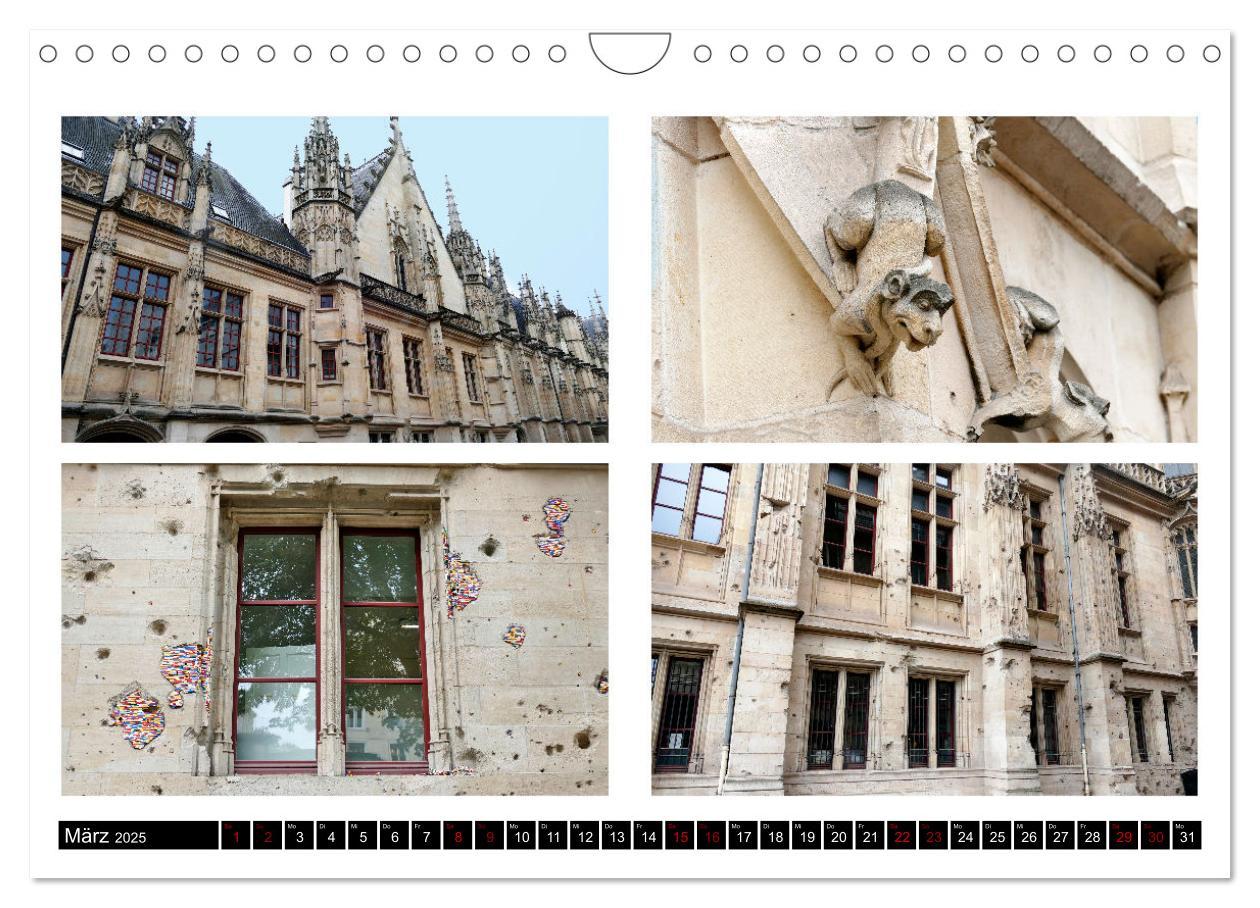 Bild: 9783457224649 | Rouen entdecken (Wandkalender 2025 DIN A4 quer), CALVENDO...