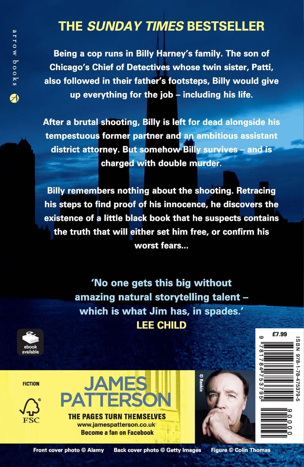 Rückseite: 9781784753795 | The Black Book | James Patterson | Taschenbuch | Englisch | 2017