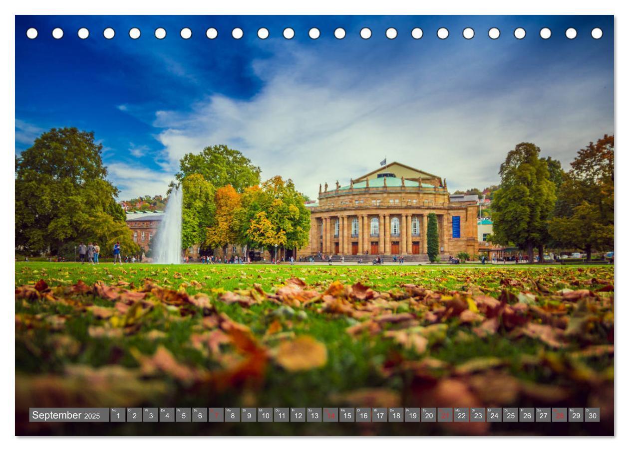 Bild: 9783435146031 | Historisches Stuttgart 2025 (Tischkalender 2025 DIN A5 quer),...