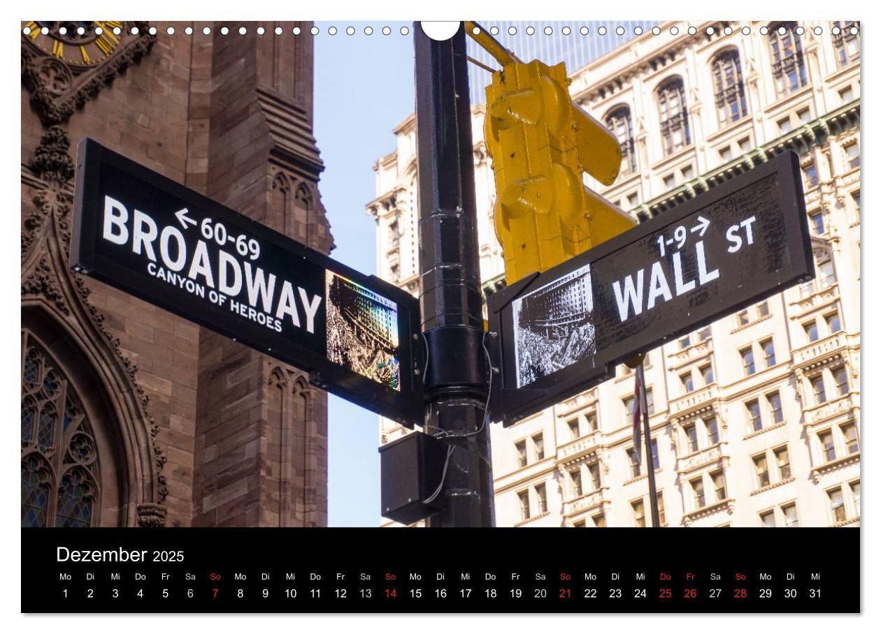 Bild: 9783435513093 | Herbst in New York (Wandkalender 2025 DIN A3 quer), CALVENDO...