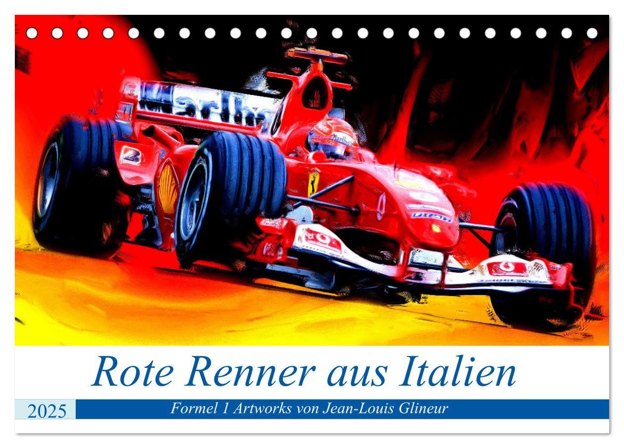 Cover: 9783435286102 | Rote Renner aus Italien (Tischkalender 2025 DIN A5 quer), CALVENDO...