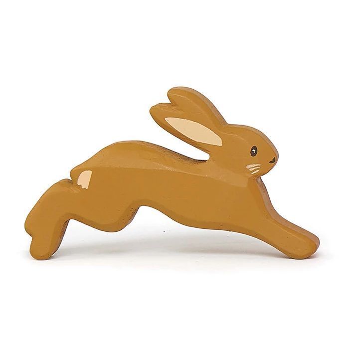 Cover: 191856047223 | TENDER LEAF TOYS - Holztier Hase braun | 7504722 | 2024