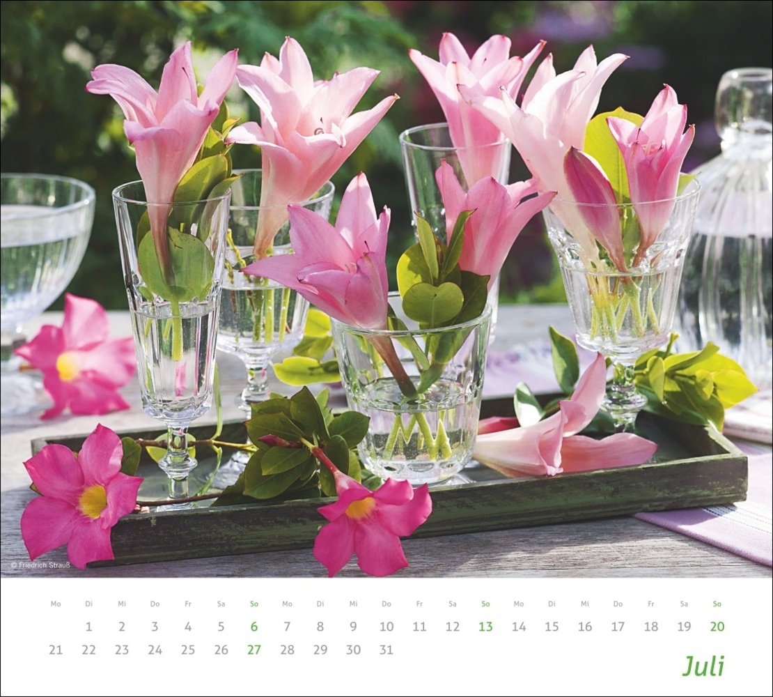 Bild: 9783756406876 | Blumen Bildkalender 2025 | Kalender | Spiralbindung | 14 S. | Deutsch