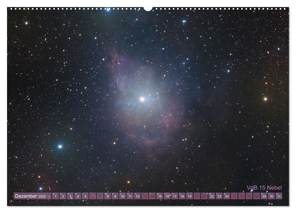 Bild: 9783457137338 | Deep Sky Kalender (Wandkalender 2025 DIN A2 quer), CALVENDO...