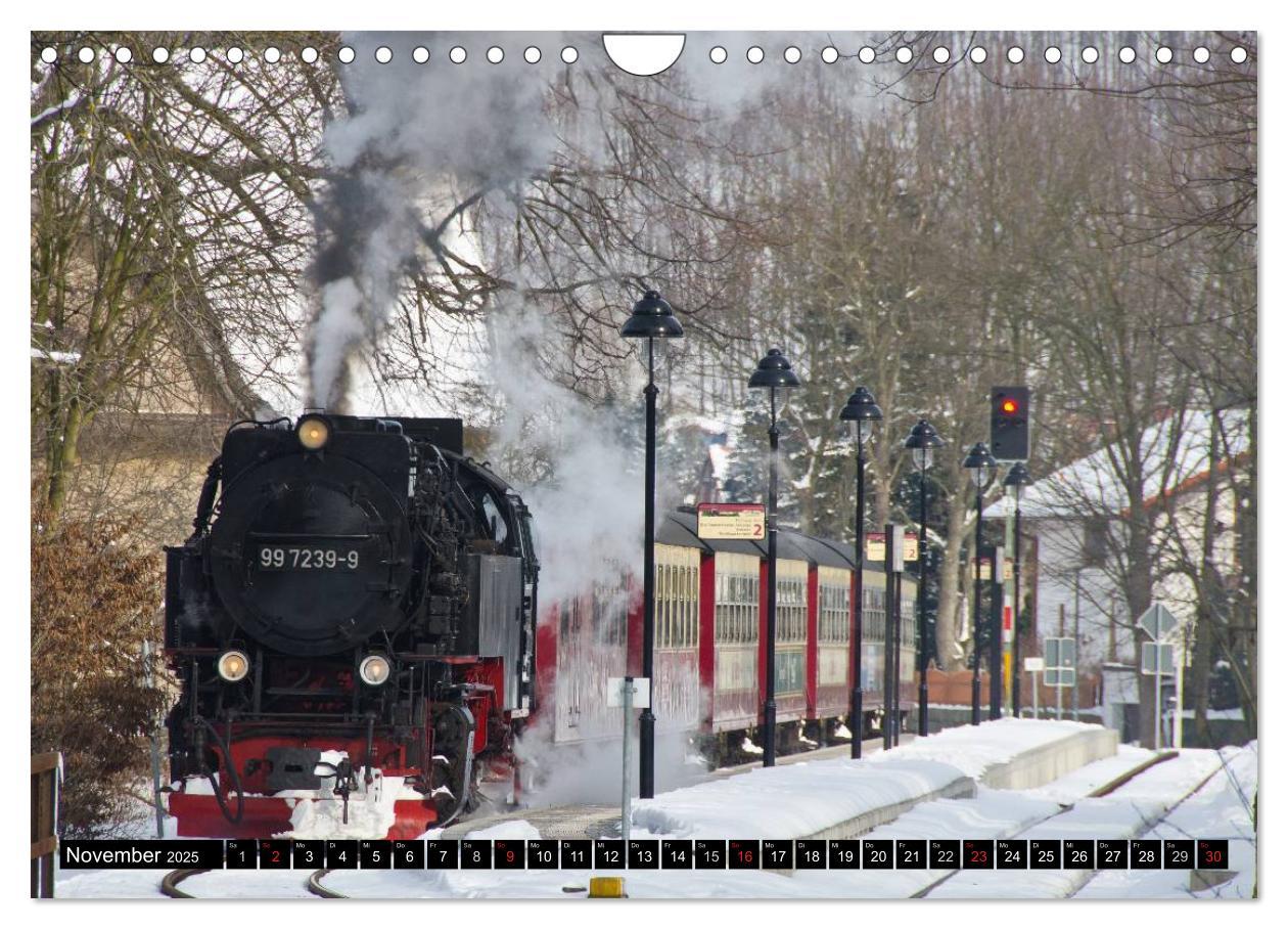 Bild: 9783435687527 | Schmalspurbahnen in Sachsen Anhalt (Wandkalender 2025 DIN A4 quer),...