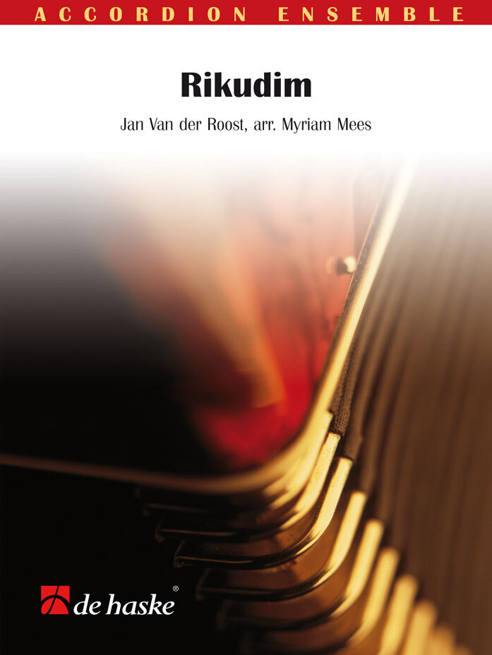 Cover: 9790035081402 | Rikudim | Jan Van der Roost | Accordion | Partitur + Stimmen