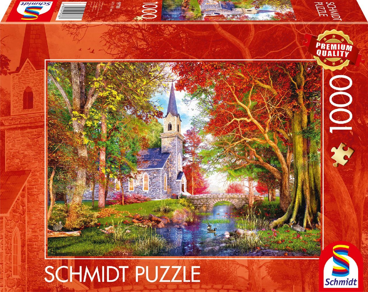 Cover: 4001504597887 | Kapelle im Herbstzauber | Spiel | Schachtel | 59788 | 2024