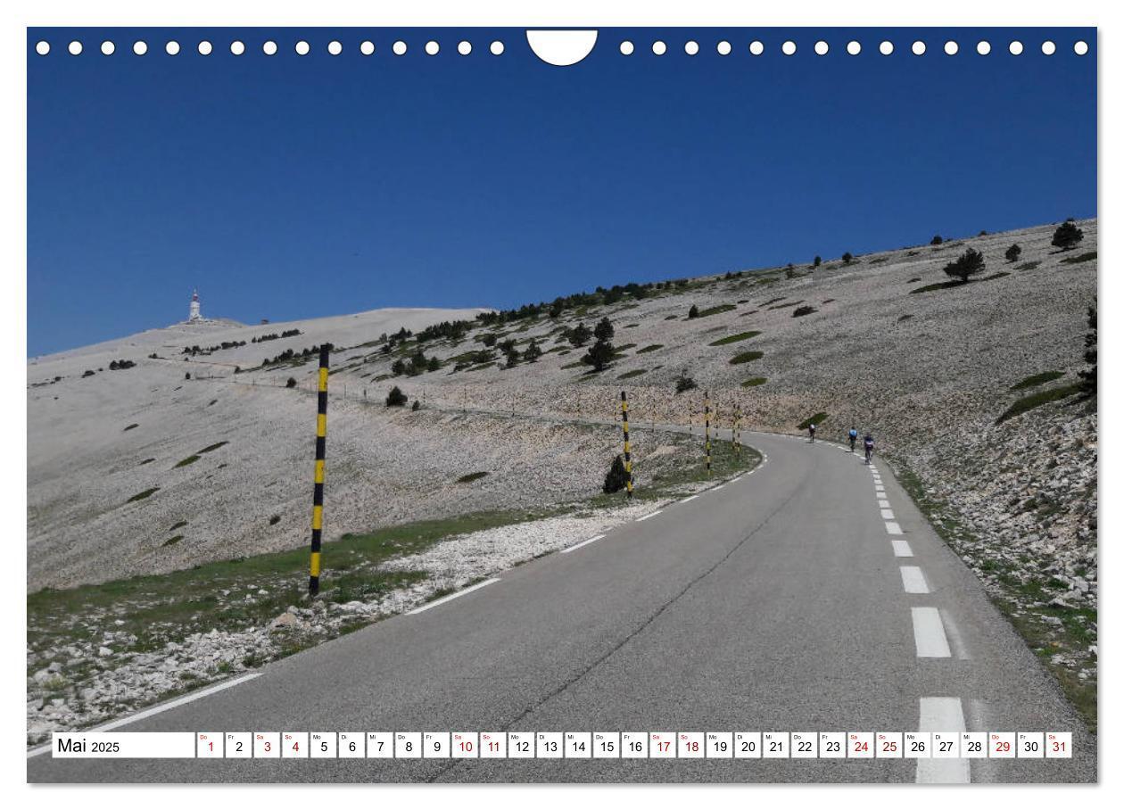 Bild: 9783435353736 | Mit dem Rennrad zum Mont Ventoux (Wandkalender 2025 DIN A4 quer),...