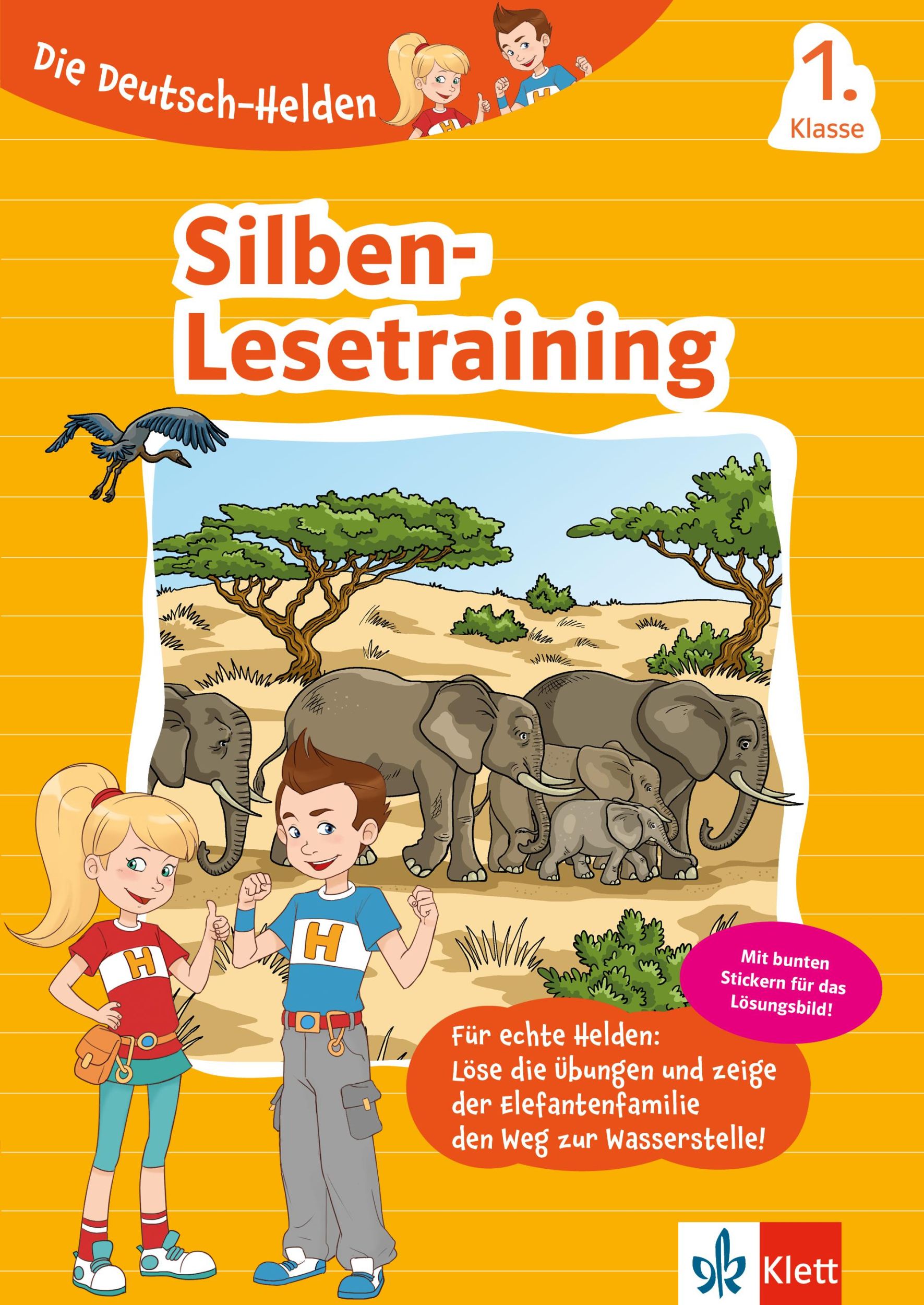 Cover: 9783129496442 | Die Deutsch-Helden: Silben-Lesetraining 1. Klasse | Glasschröder