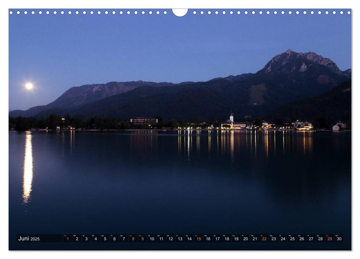 Bild: 9783435391219 | Rund um den Wolfgangsee (Wandkalender 2025 DIN A3 quer), CALVENDO...