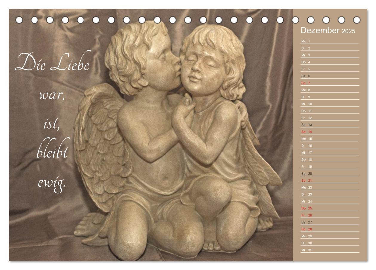 Bild: 9783435502189 | Engel - Die Worte der Liebe (Tischkalender 2025 DIN A5 quer),...