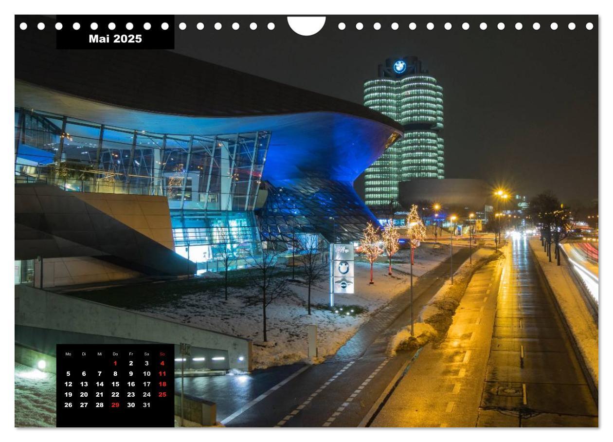 Bild: 9783435621347 | City Lights - Lichter der Nacht (Wandkalender 2025 DIN A4 quer),...