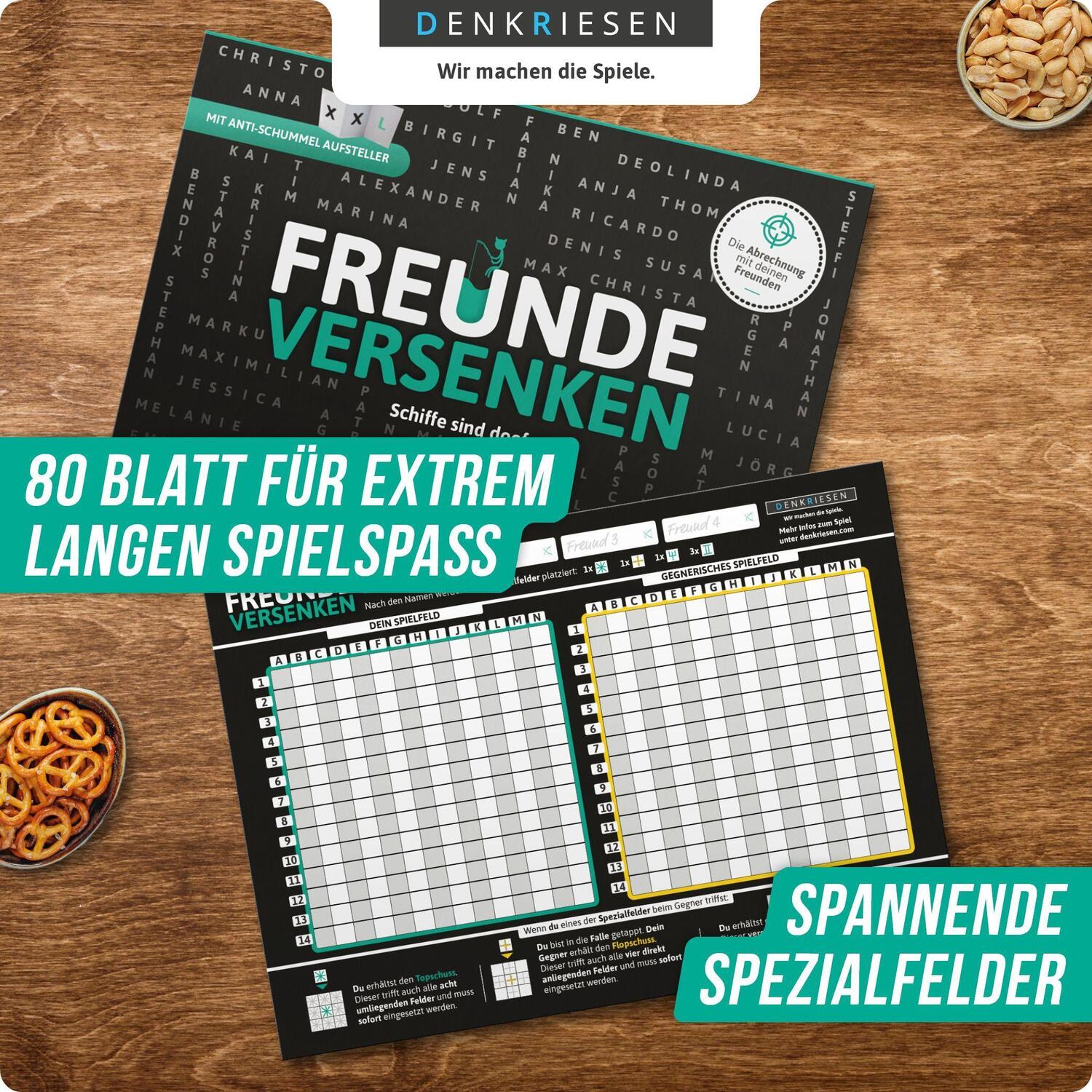 Bild: 4260528090297 | FREUNDE VERSENKEN® - "Schiffe sind doof" - Schiffe versenken neu...