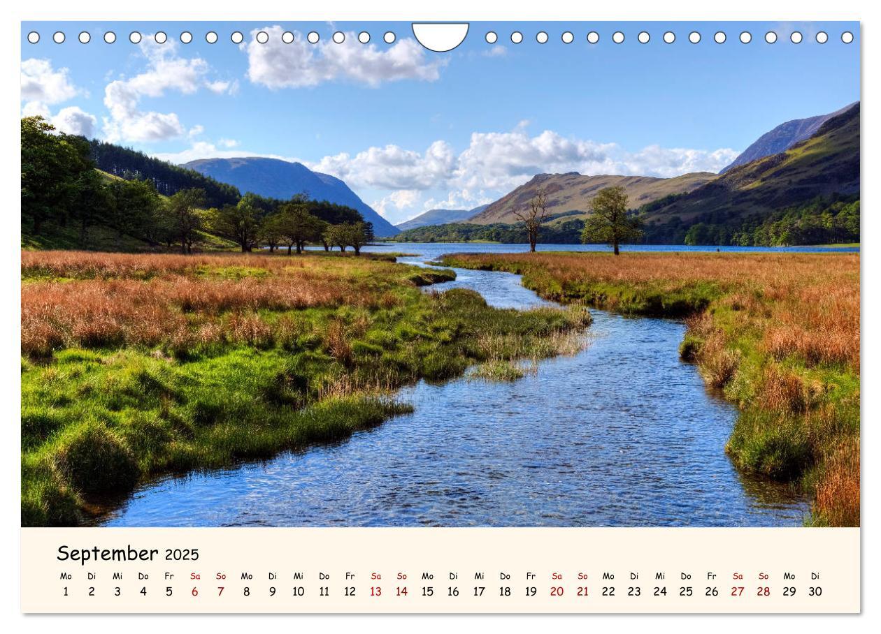 Bild: 9783435459452 | Lake District England (Wandkalender 2025 DIN A4 quer), CALVENDO...