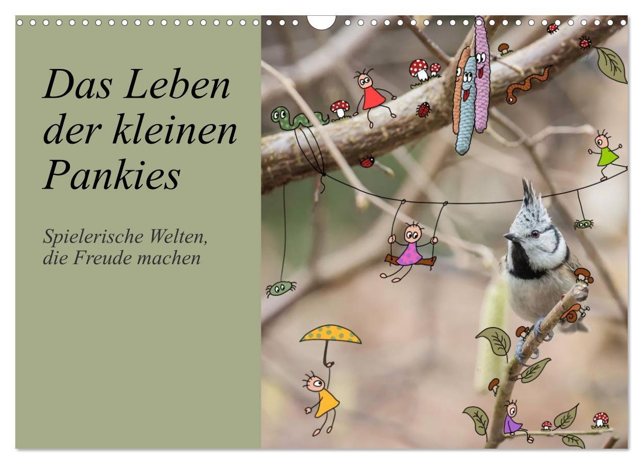 Cover: 9783435566617 | Das Leben der kleinen Pankies (Wandkalender 2025 DIN A3 quer),...