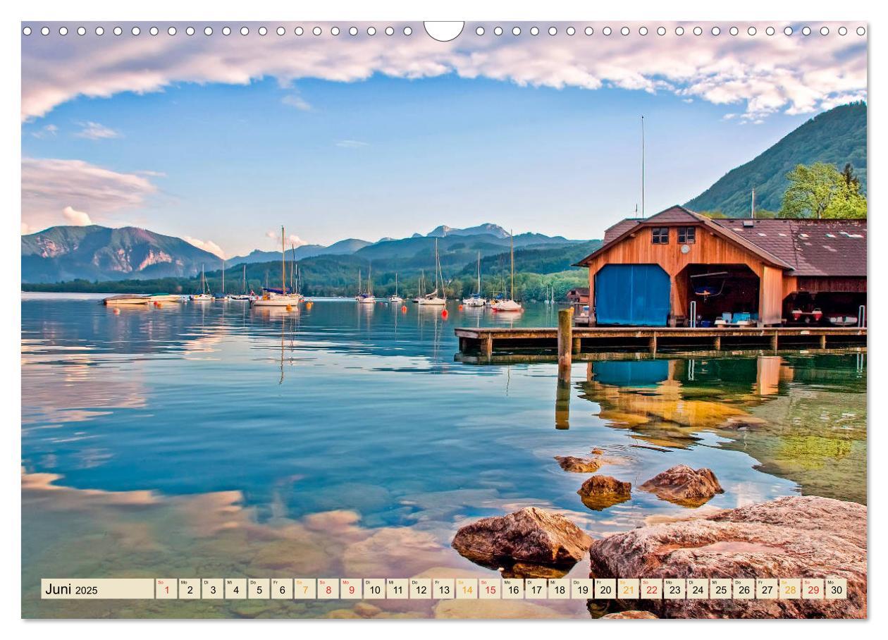 Bild: 9783435458646 | Salzkammergut, überraschend vielseitig (Wandkalender 2025 DIN A3...