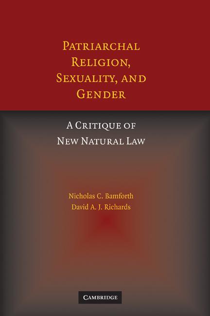 Cover: 9780521173360 | Patriarchal Religion, Sexuality, and Gender | Bamforth (u. a.) | Buch