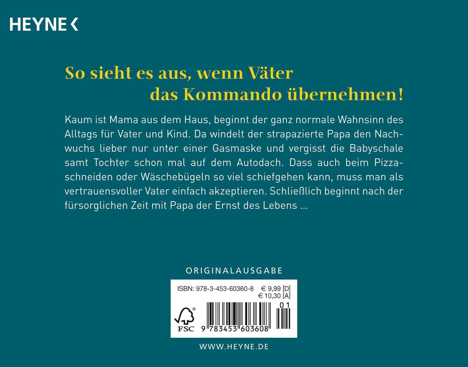 Rückseite: 9783453603608 | Papa allein zu Haus | 77 Dinge, von denen Mama nichts wissen darf