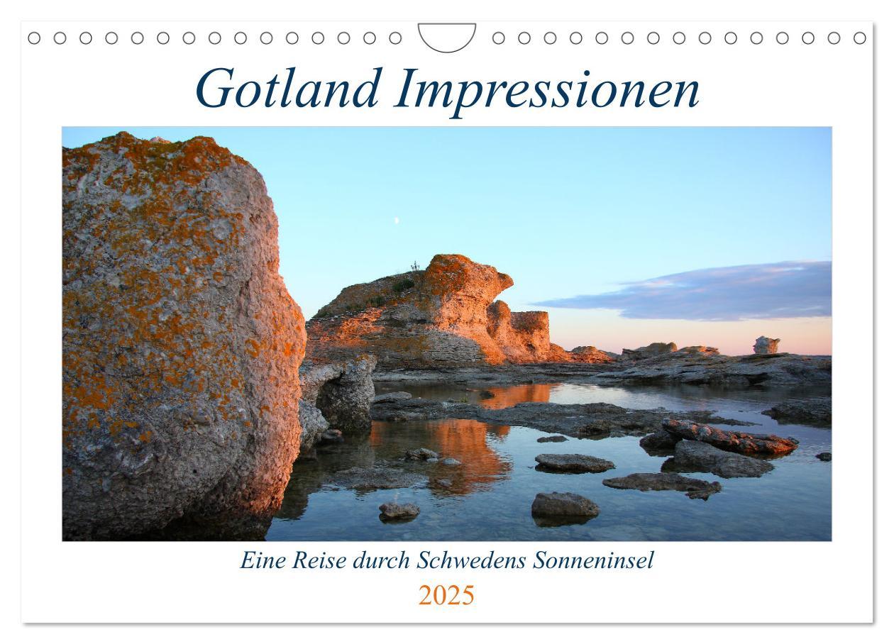 Cover: 9783435075591 | Gotland Impressionen (Wandkalender 2025 DIN A4 quer), CALVENDO...