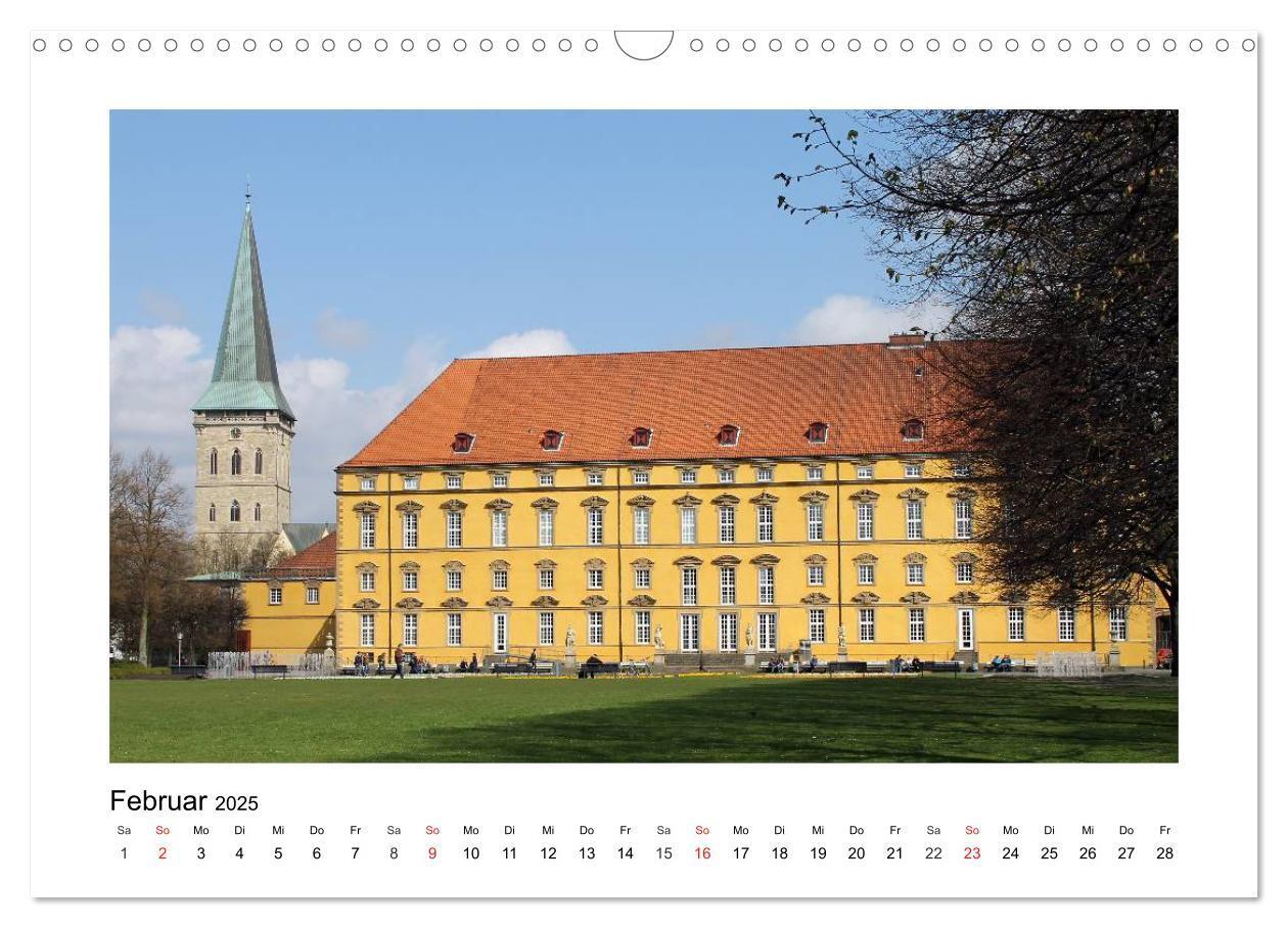 Bild: 9783435766055 | Die Friedensstadt Osnabrück (Wandkalender 2025 DIN A3 quer),...