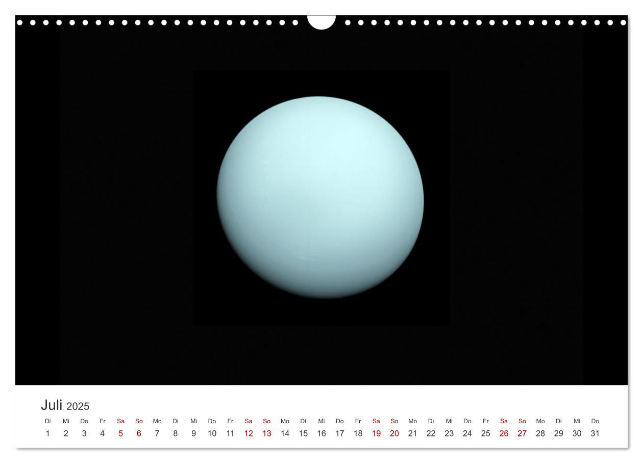 Bild: 9783457182673 | Planeten - Eine spektakuläre Reise ins All. (Wandkalender 2025 DIN...